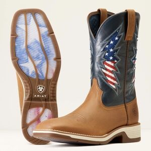 NWT Ariat Ridgeback VentTEK Cowboy Boots 9 EE Wide